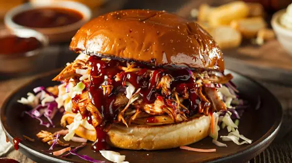 Pulled BBQ Chicken Sandwiches - Set of 2